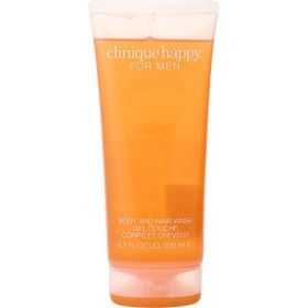 HAPPY by Clinique HAIR & BODY WASH 6.7 OZ