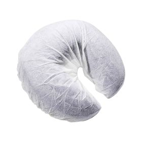 AMZ Disposable Face Cradle Covers 13", Pack of 100 Face Cradle for Massage Table, Polypropylene 25 GSM Disposable Massage Face Cradle Cover for Spa, T