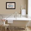 "Take A Bubble Bath" By Debbie DeWitt, Ready to Hang Framed Print, Black Frame