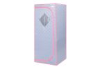 Portable Full Size Grey Infrared Sauna tent‚ÄìPersonal Home Spa, with Infrared Panels, Heating Foot Pad,Controller, Foldable Chair ,Reading light.Easy