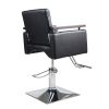 Hydraulic Barber Chair, Heavy-Duty Styling Chair with 360 Degree Rotation for Barber Shop, Beauty Salon, Spa, Tattoo Shop, Black