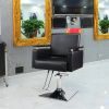Hydraulic Barber Chair, Heavy-Duty Styling Chair with 360 Degree Rotation for Barber Shop, Beauty Salon, Spa, Tattoo Shop, Black
