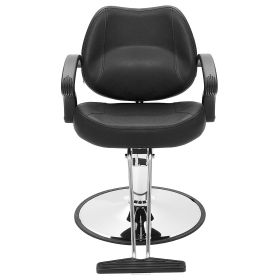 VEVOR Salon Chair, Barber Chair for Hair Stylist, Styling Chair with Heavy Duty Hydraulic Pump (With Headrest or Not: Without Headrest, Item Size: 23 x 19 x 41 inches)