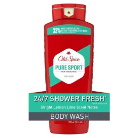Old Spice High Endurance Body Wash for Men, Pure Sport, 24 fl oz (Brand: Old Spice)