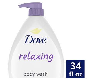 Dove Relaxing Lavender Oil and Chamomile Body Wash 34 fl oz (Brand: Dove)